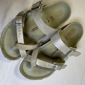 Birkenstock Kids Metallic Sandals-Size 31